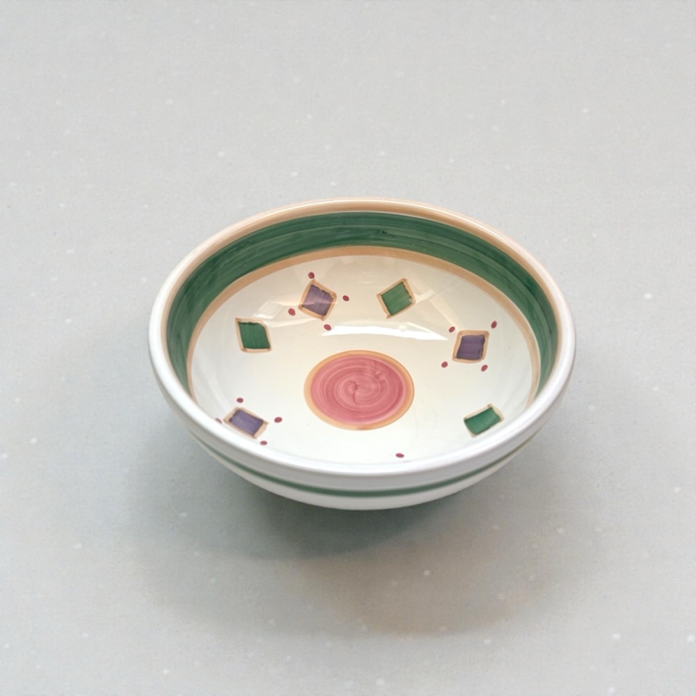 Caleca Belvidere hand-painted bowl